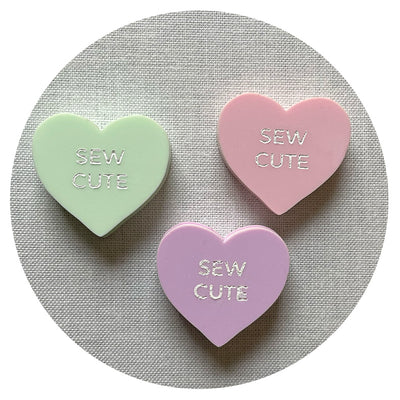 Sew Cute Candy Heart Needle Minder