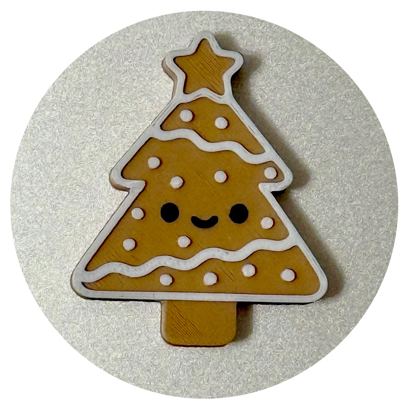 Gingerbread Christmas Tree Kawaii Needleminder